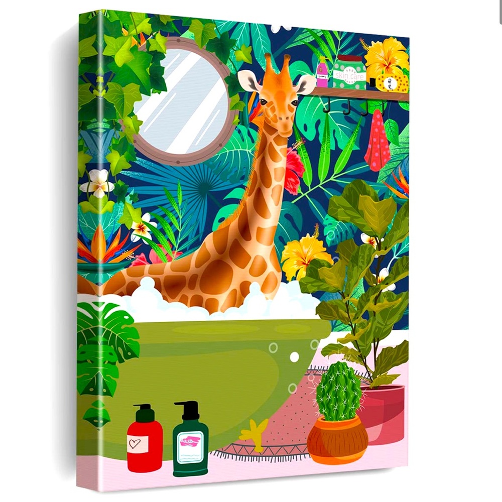 Giraffe 🦒 poster canvas